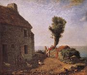 Jean Francois Millet Village china oil painting reproduction